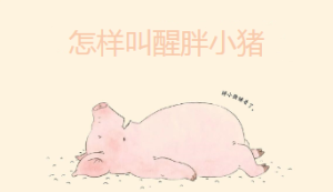 M0163中班语言《怎样叫醒小胖猪》课件PPT+教案-幼师资源库