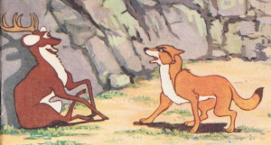 M1480中班韵律《小鹿和狼》视频+教案+脸谱-幼师资源库