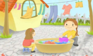 M0054中班语言活动《都有一双能干的手》视频+教案+图片+配音-幼师资源库