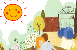 M1303-中班美术《恐龙宝宝吃西瓜》(微课)视频+课件+教案+反思-幼师资源库