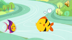 S1408-小班音乐《小鱼游》视频+教案+PPT课件+音乐-幼师资源库