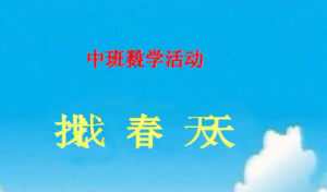 M0671中班科学数学《找春天》(微课)视频+课件+教案+反思-幼师资源库