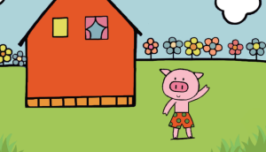 S0262小班语言绘本《我们的门》视频+教案+课件+音乐-幼师资源库