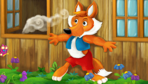 M1503中班音乐歌唱游戏《一只狼》视频+教案+音乐+教具-幼师资源库