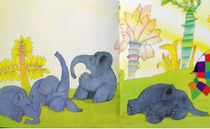 L0024大班语言活动《花格子大象艾玛》视频+教案+课件-幼师资源库