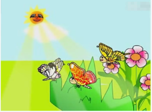 M0048中班语言绘本《三只蝴蝶》视频+教案+课件+绘本+说课稿-幼师资源库