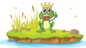 S1606小班体育游戏《快乐的小青蛙》 视频+教案+音乐+打印图-幼师资源库