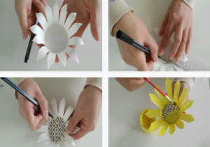 L1297大班手工《向日葵》（微课）视频+课件+教案-幼师资源库