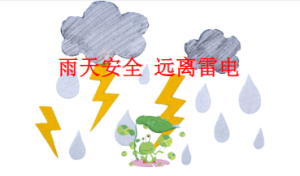 M2405中班安全《雨天安全 远离雷电》PPT课件+教案+音乐-幼师资源库