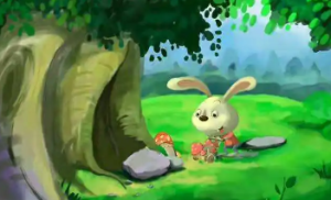 M1466中班歌唱《洞口的小兔》视频+教案+脸谱-幼师资源库