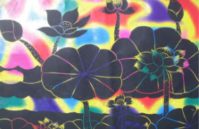 M1367中班艺术《五彩的刮画》微课 视频+课件+教案+反思-幼师资源库