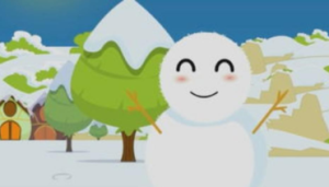 L0046大班语言活动《雪孩子》视频+教案+课件+反思+配音-幼师资源库