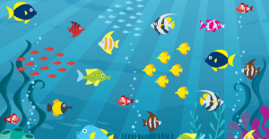 S1615小班体育游戏《海底世界》视频+教案+音乐-幼师资源库