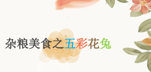 L1303大班艺术《杂粮美食---五彩花兔》微课件+教案+反思+微视频-幼师资源库