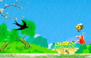 M0010-中班语言活动《春雨的吉他》(2个版本)视频+教案+课件+反思-幼师资源库