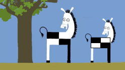 L1201大班美术绘画《斑马的魔法衣》2023  视频+教案+课件+操作-幼师资源库