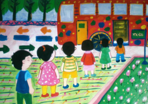 M0432中班社会《排队真好》视频+教案+课件+图片-幼师资源库