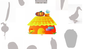 M1108中班数学《南瓜爷爷找邻居》视频+教案+PPT课件+打印图-幼师资源库