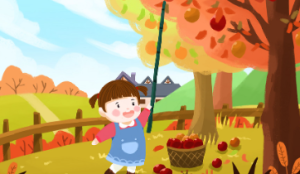 M1484中班音乐《摘果子》视频+教案+音乐-幼师资源库