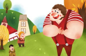 M1508中班音乐游戏《大巨人与小矮人》视频+教案+音乐+教具-幼师资源库