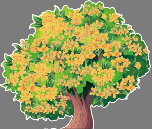 S1243小班美术《点点桂花开满树》视频+教案+反思-幼师资源库