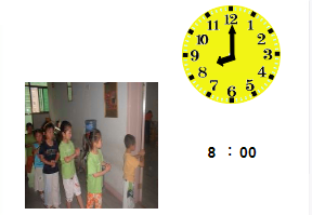 L1058大班数学《我会看时钟》视频+教案+课件-幼师资源库