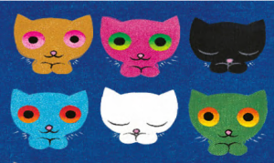 L1051大班数学绘本游戏《9只小猫呼呼呼》视频+教案+课件+配音+打印图-幼师资源库