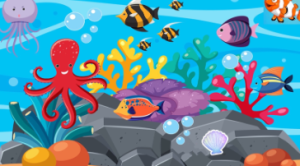 M1316中班美术《海底世界》（4个版本）视频 课件 教案-幼师资源库