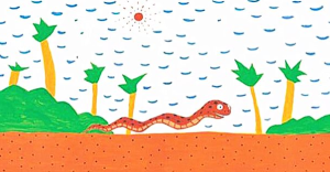 S0212小班语言绘本活动《小蛇散步》视频+教案+课件+绘本-幼师资源库