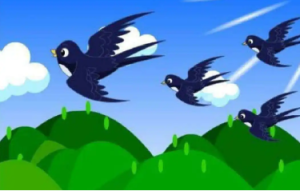 M1504中班音乐歌唱《有只小燕子》视频+教案+音乐+教具-幼师资源库