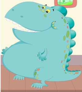 S0334小班语言游戏《贪吃的变色龙》视频+教案+课件+反思-幼师资源库