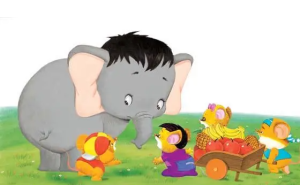 M1446中班音乐韵律游戏《小象玩水》视频+教案+配乐-幼师资源库