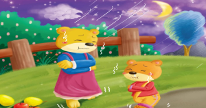 S0203小班语言绘本游戏《美丽的水果屋》 视频+教案+课件+反思+配音+绘本-幼师资源库