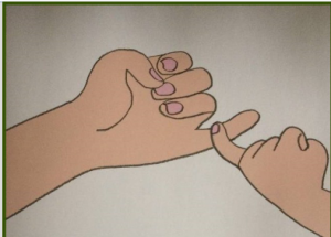 M0412-中班社会《会说话的手》视频+教案+优化版课件+反思+说课稿-幼师资源库