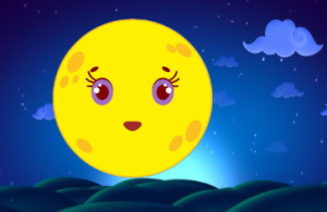 S0368小班语言《月亮巴巴》 视频+教案+PPT课件+打印图-幼师资源库