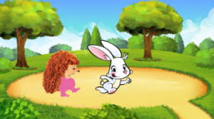 L0200大班语言《小刺猬烫发》 视频+教案+课件+音乐+打印图-幼师资源库