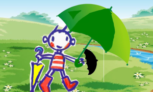 S0259小班语言绘本游戏《我来给你撑伞吧》视频+教案+课件+配音-幼师资源库