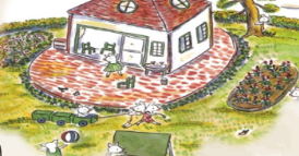 S0364小班语言《三只小猪上幼儿园》（微课）微视频+教案+课件-幼师资源库