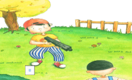 M1525中班音乐游戏《你开枪我来躲》视频+教案+课件+音乐-幼师资源库