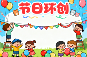 H001、节日环创素材-环创素材-幼师资源库