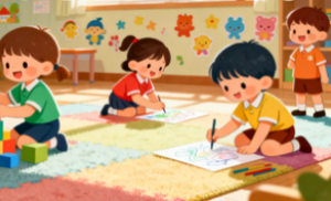 H031、幼儿园年会背景图-环创素材-幼师资源库