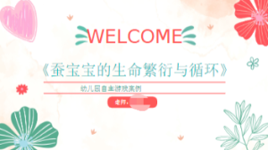 YXAL116.游戏案例——《蚕宝宝的生命循环》-幼师资源库